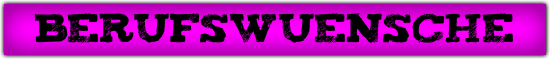 BERUFSWUENSCHE